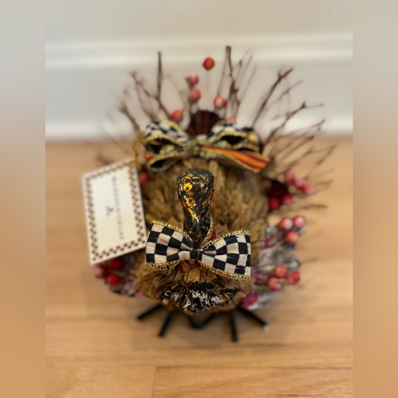 MacKenzie-Childs Harvest Turkey small brand new in box - Picture 5 of 15